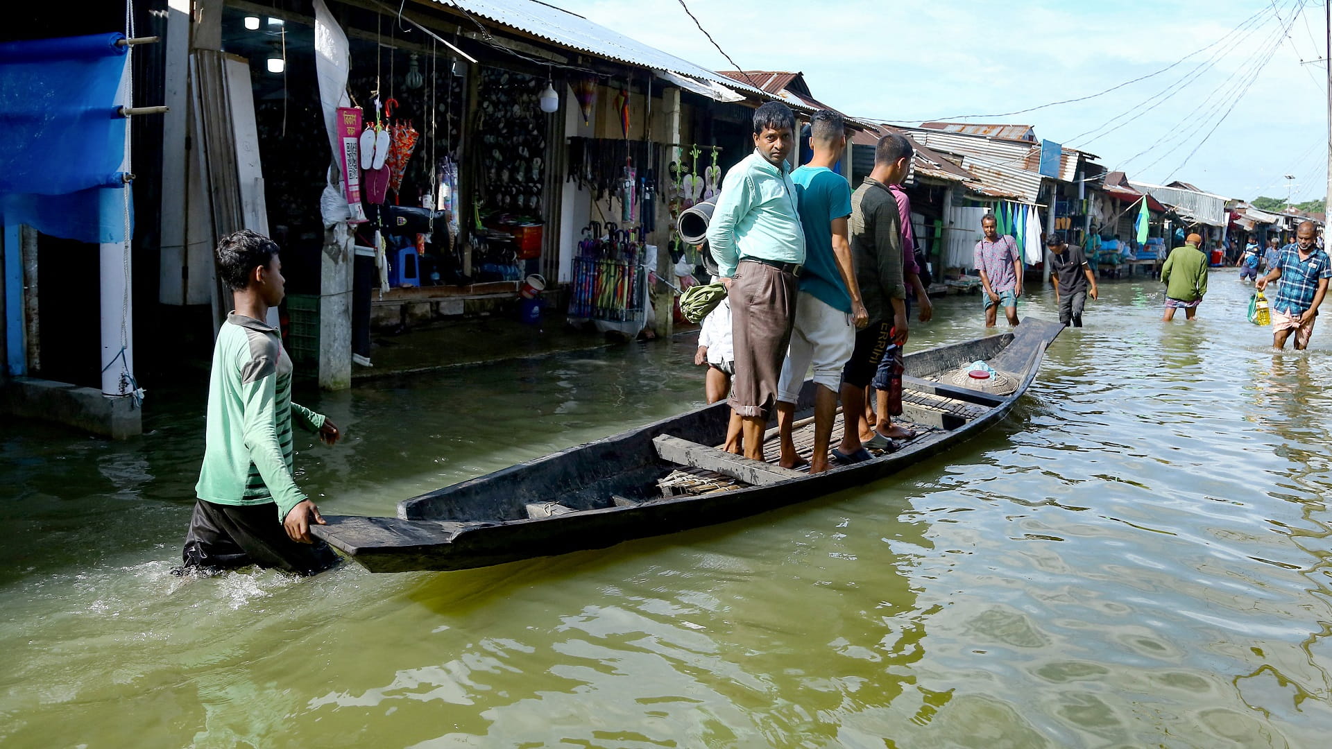 Image for the title: Eight dead, two million affected by Bangladesh floods 