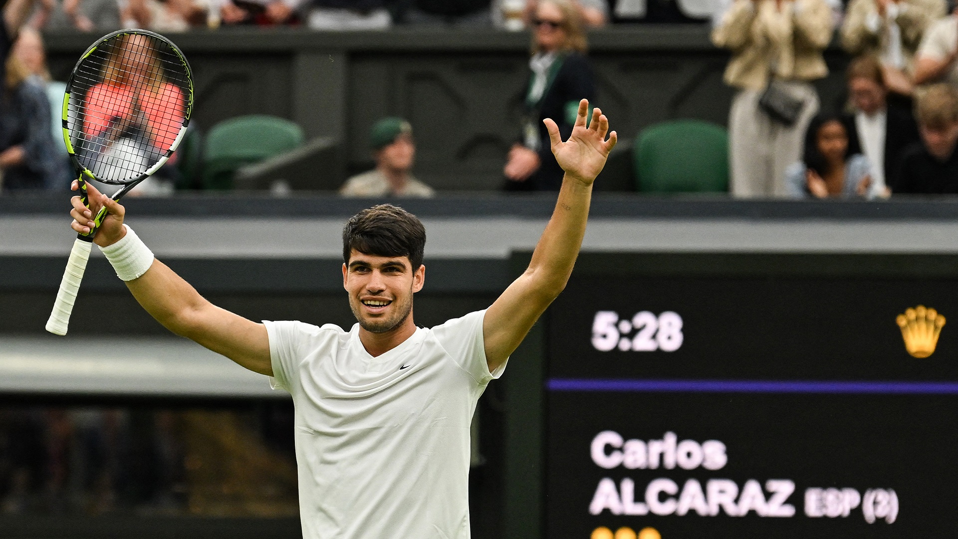 صورة بعنوان: الإسباني ألكاراز يبلغ دور الستة عشر ببطولة ويمبلدون 