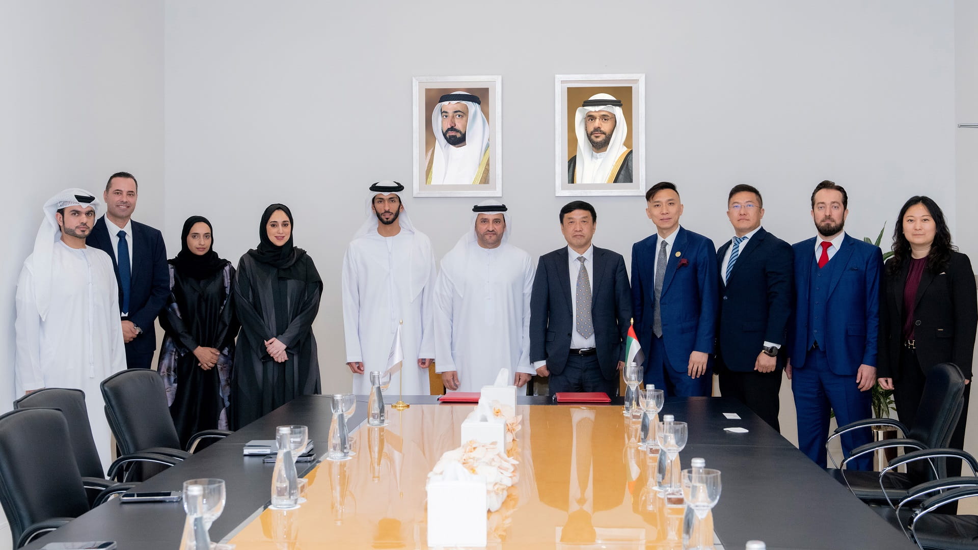 Image for the title: Sharjah Airport signs contract with Nuctech Middle East FZCO 