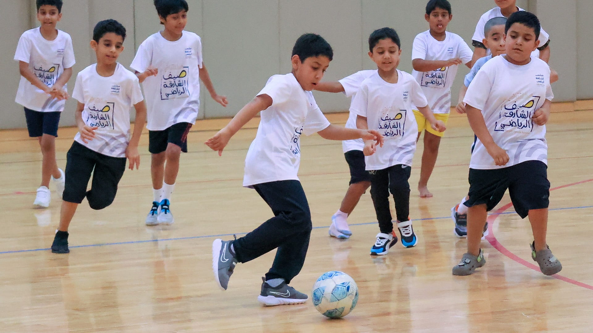 Image for the title: Many activities during 'I am an Athlete' week at Al Hamriyah Club 