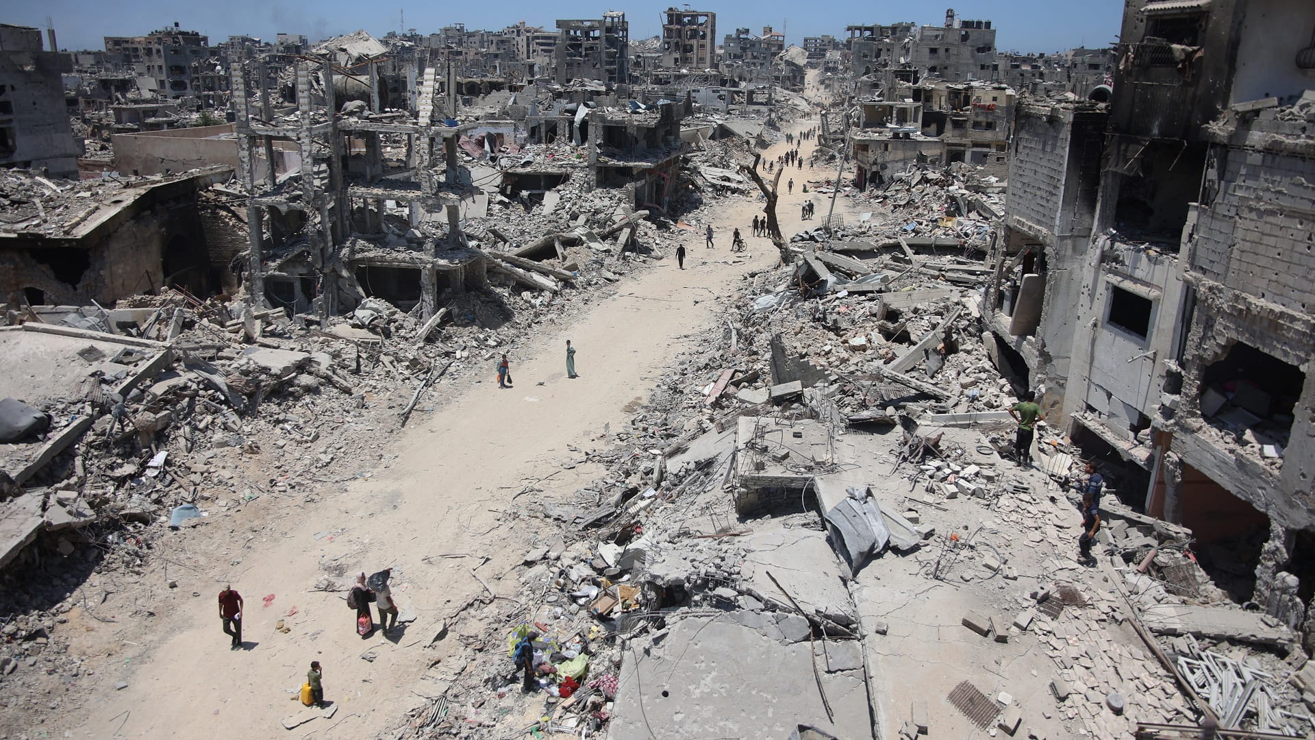 Image for the title: Netanyahu demands Israeli control of Gaza-Egypt border 