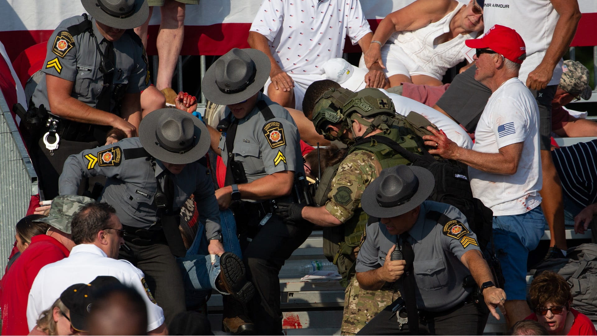 Image for the title: US Secret Service denies refusing extra protection for Trump 