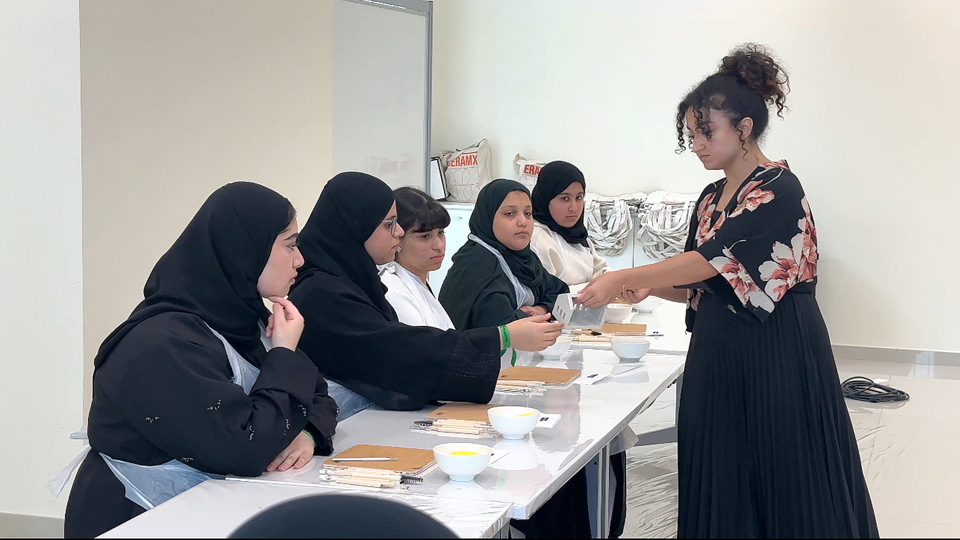 Image for the title: Fatima Al Ai: 650 girls in the Sajaya summer camp 