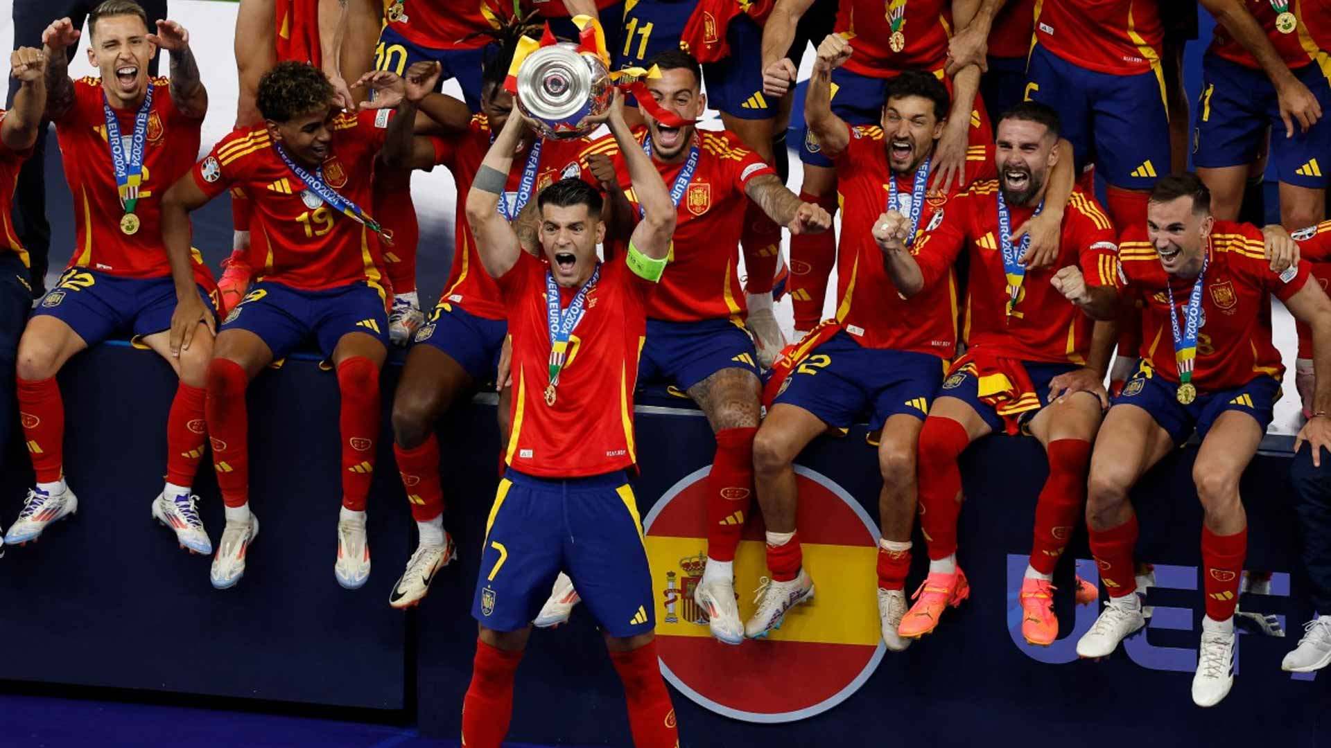 Image for the title: Spain claim Euro 2024 glory 