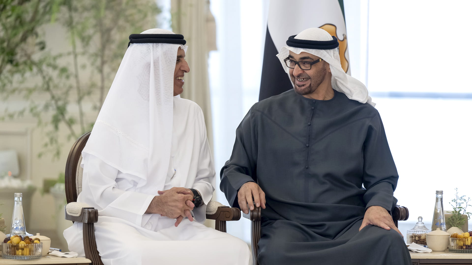 Image for the title: UAE President receives Ruler of Ras Al Khaimah 