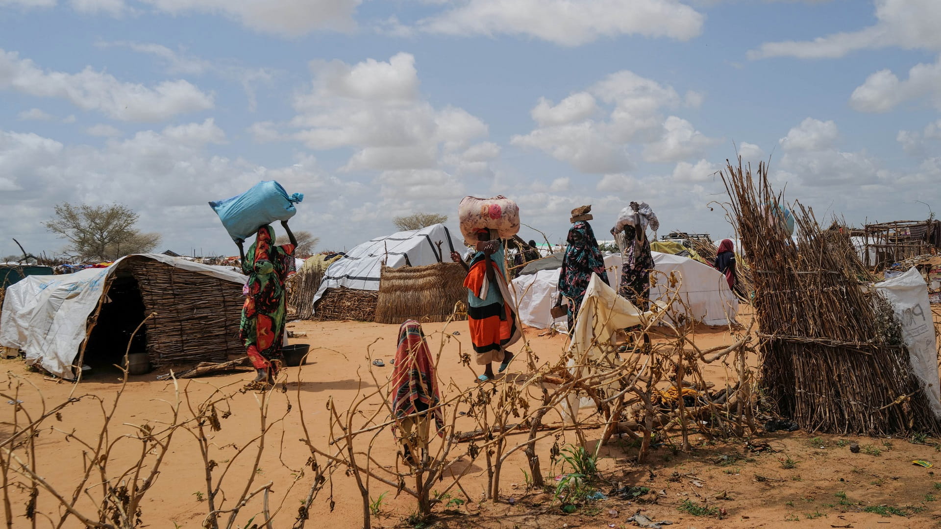 صورة بعنوان: منظمة الهجرة: الحرب تتسبب بنزوح أكثر من 10 ملايين سوداني 