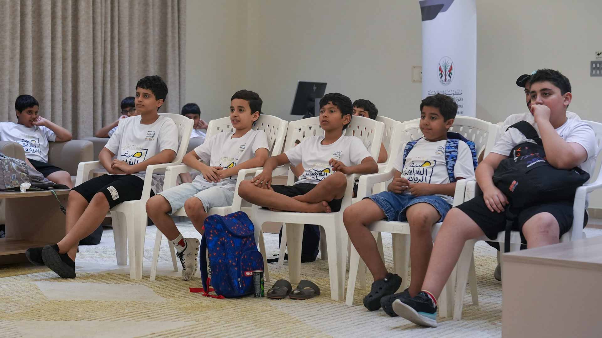 Image for the title: Al Hamriyah Club Partners offers various summer camp activities 