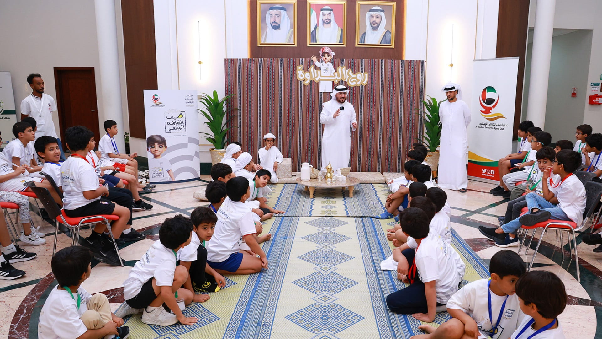 Image for the title: Al Madam Club highlights elements of national identity, heritage 