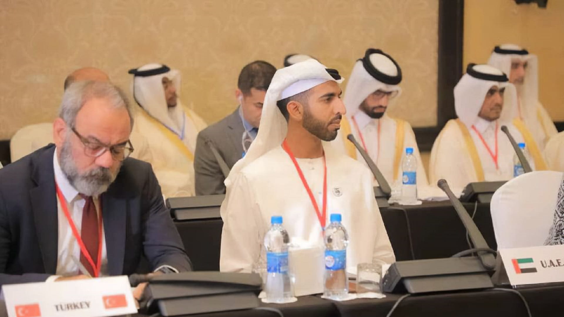 Image for the title: Shakhboot bin Nahyan participates in meeting on Sudan  