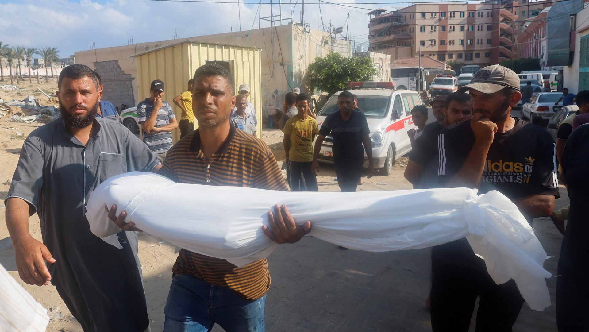 صورة بعنوان: وفاة 39258 فلسطينياً منذ شن الهجوم الإسرائيلي على غزة في7 أكتوبر 