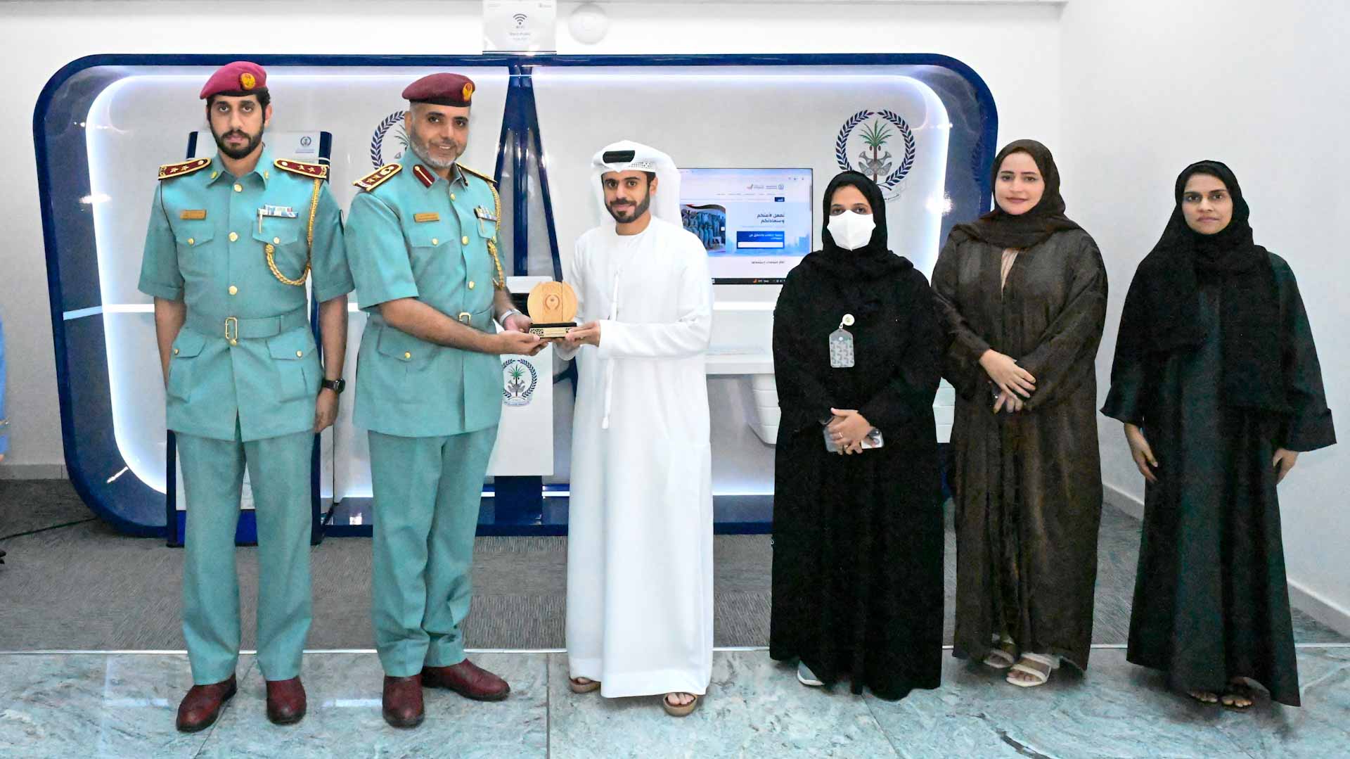 Image for the title: Wasit Police Station receives SDHR delegation  