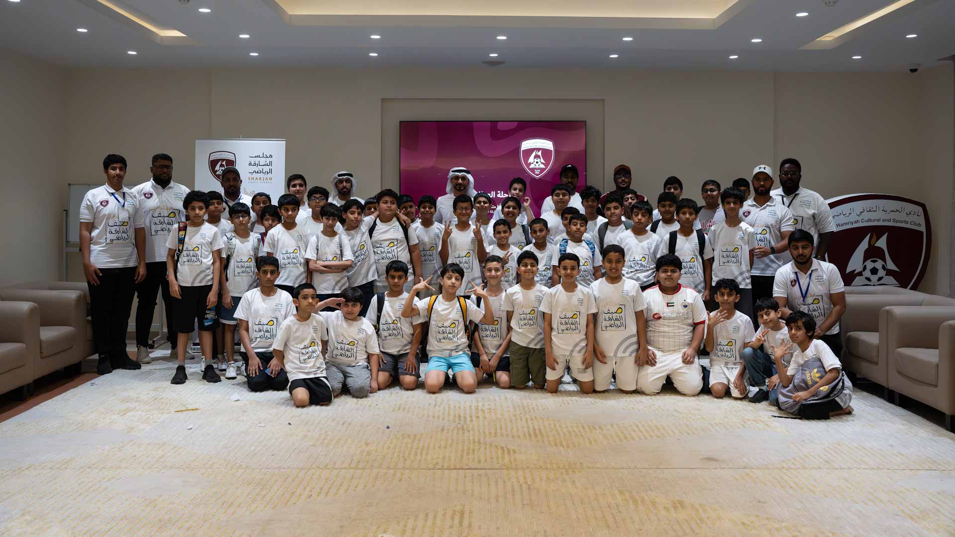 صورة بعنوان: الحمرية يستهل أسبوع "أنا متطوع" في "عطلتنا غير" بورشة "رحلة عطاء" 