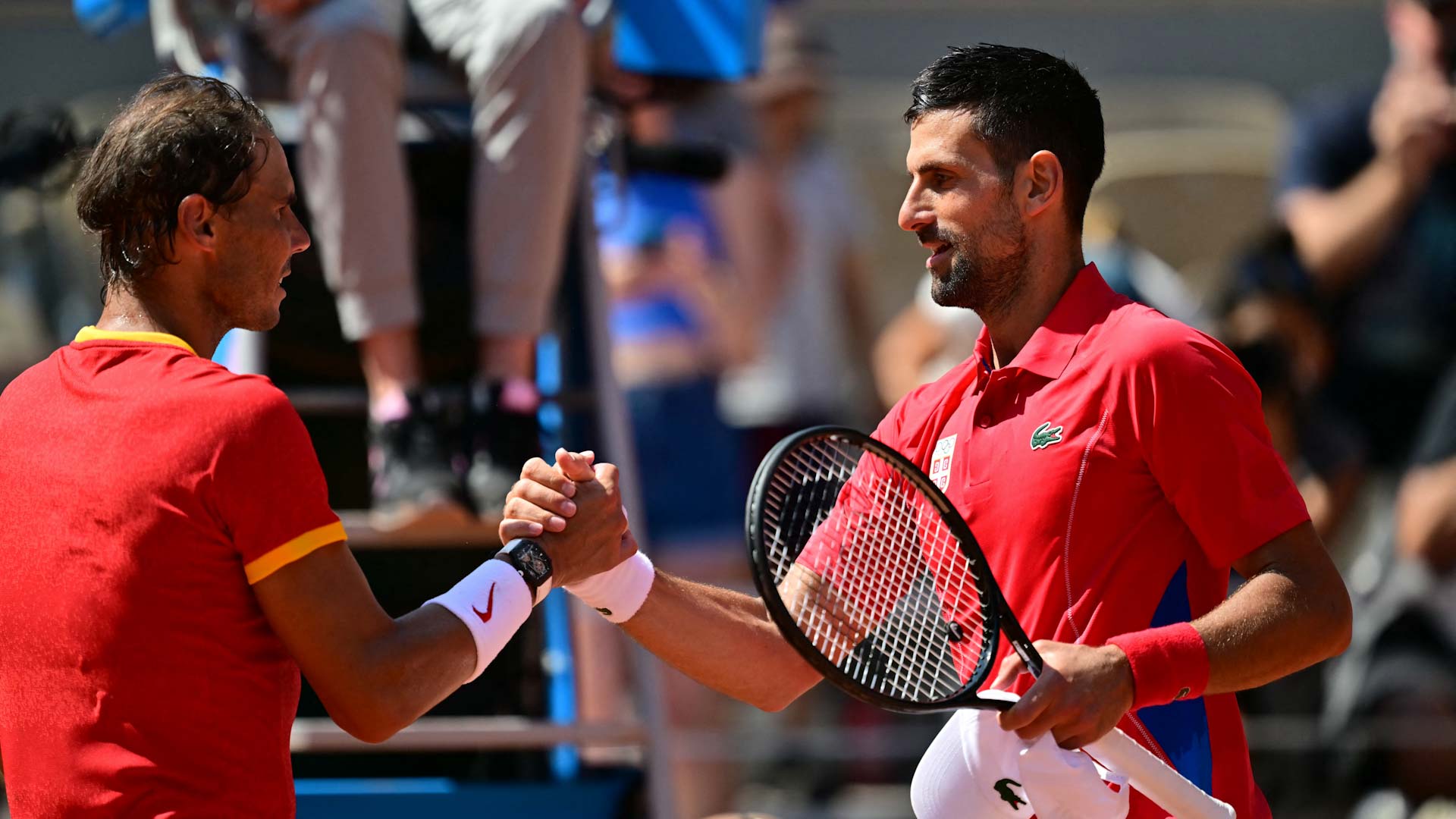 صورة بعنوان: الصربي ديوكوفيتش يتأهل للدور الثالث بمنافسات التنس للأولمبياد 