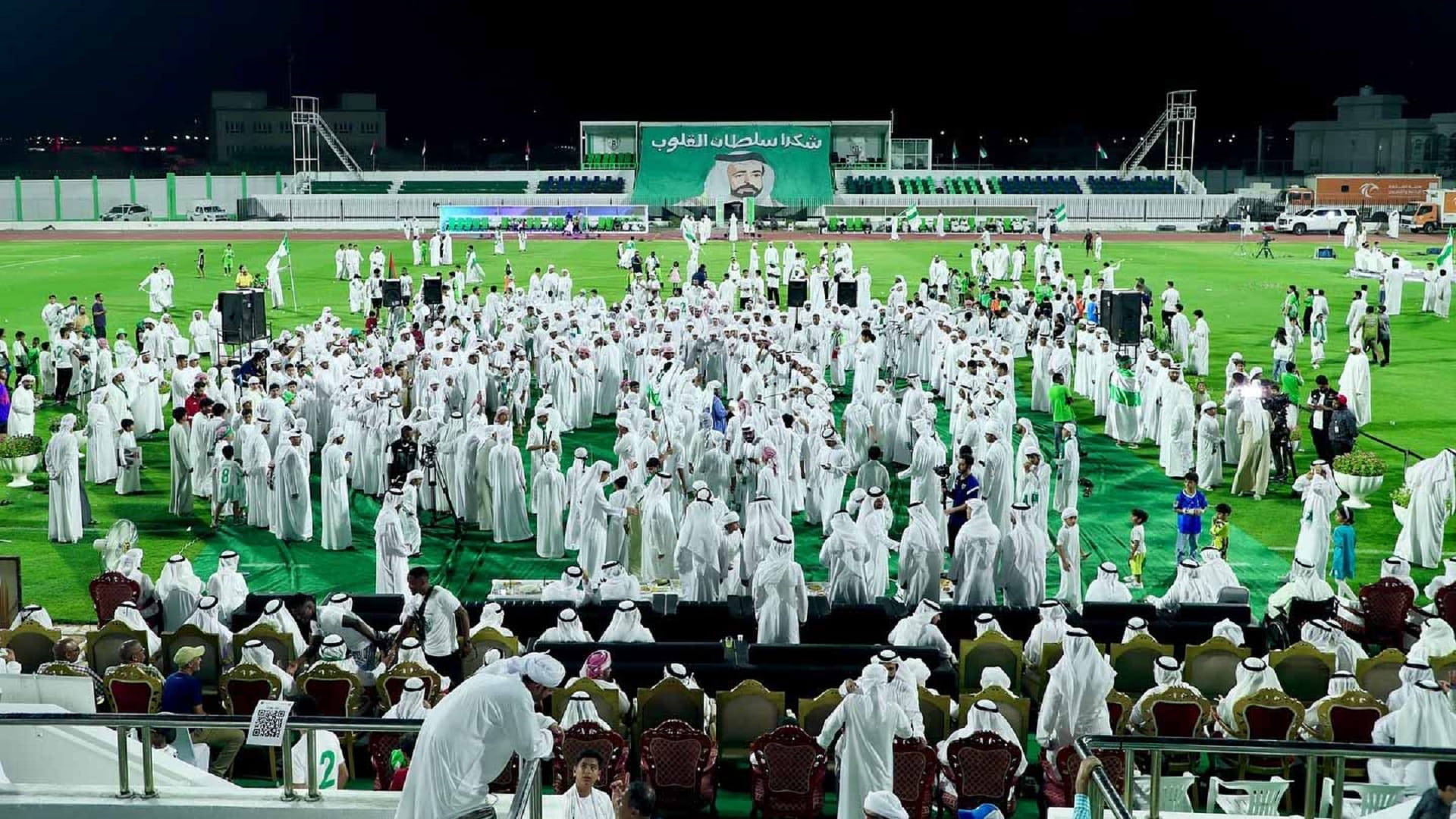 Image for the title: Dibba Al Hisn Club honors champions of professional league  