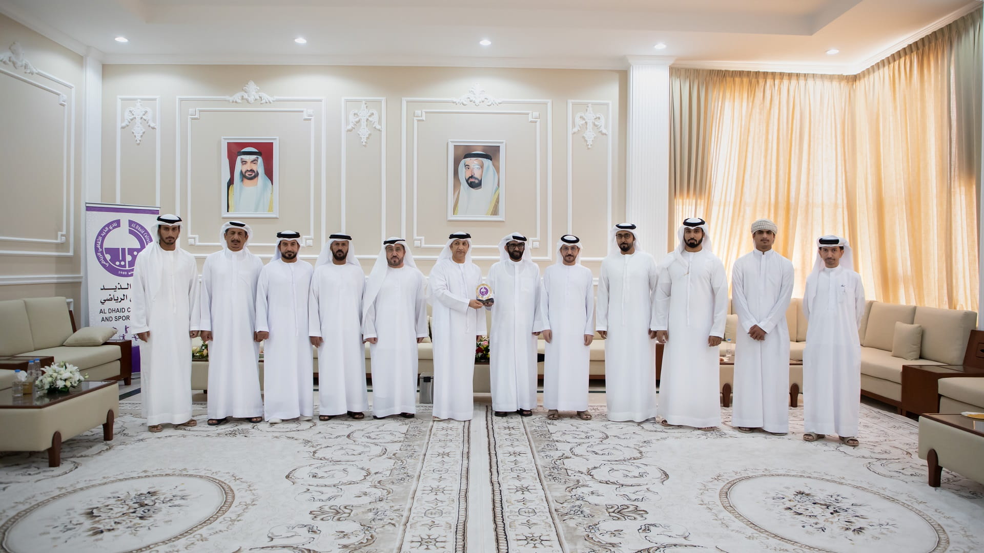 Image for the title: Al Dhaid Club and SCCI discuss youth investment opportunities  