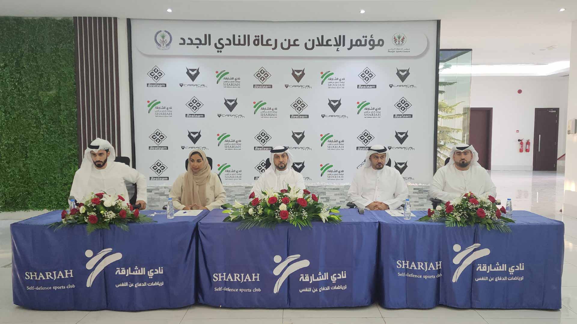 Image for the title: SSDSC signs agreement with sports companies 