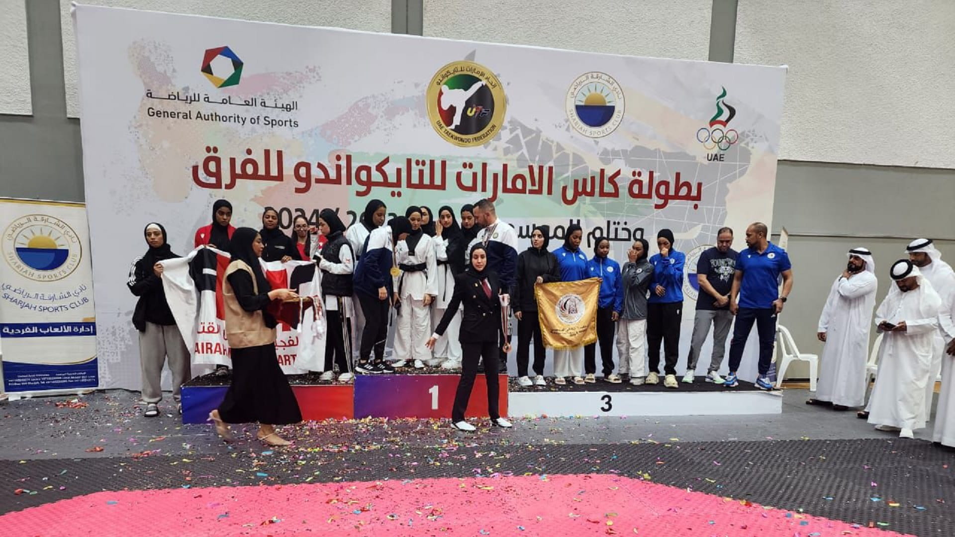 صورة بعنوان: نادي مليحة يحقق نتائج مميزة في بطولة كأس الإمارات للتايكواندو 