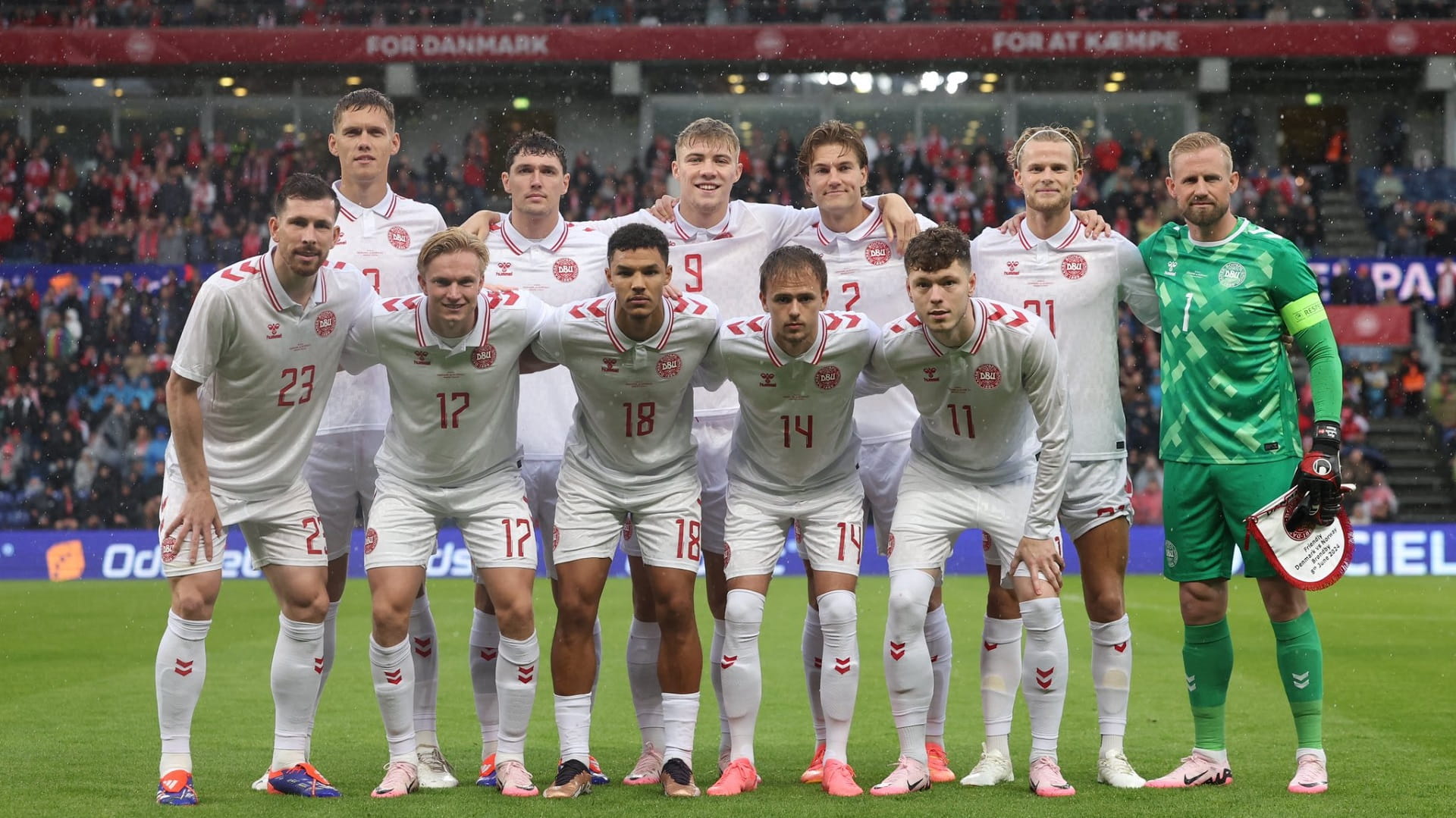 صورة بعنوان: الدنمارك تتغلب على النرويج بثلاثية ودياً استعداداً لأمم أوروبا 