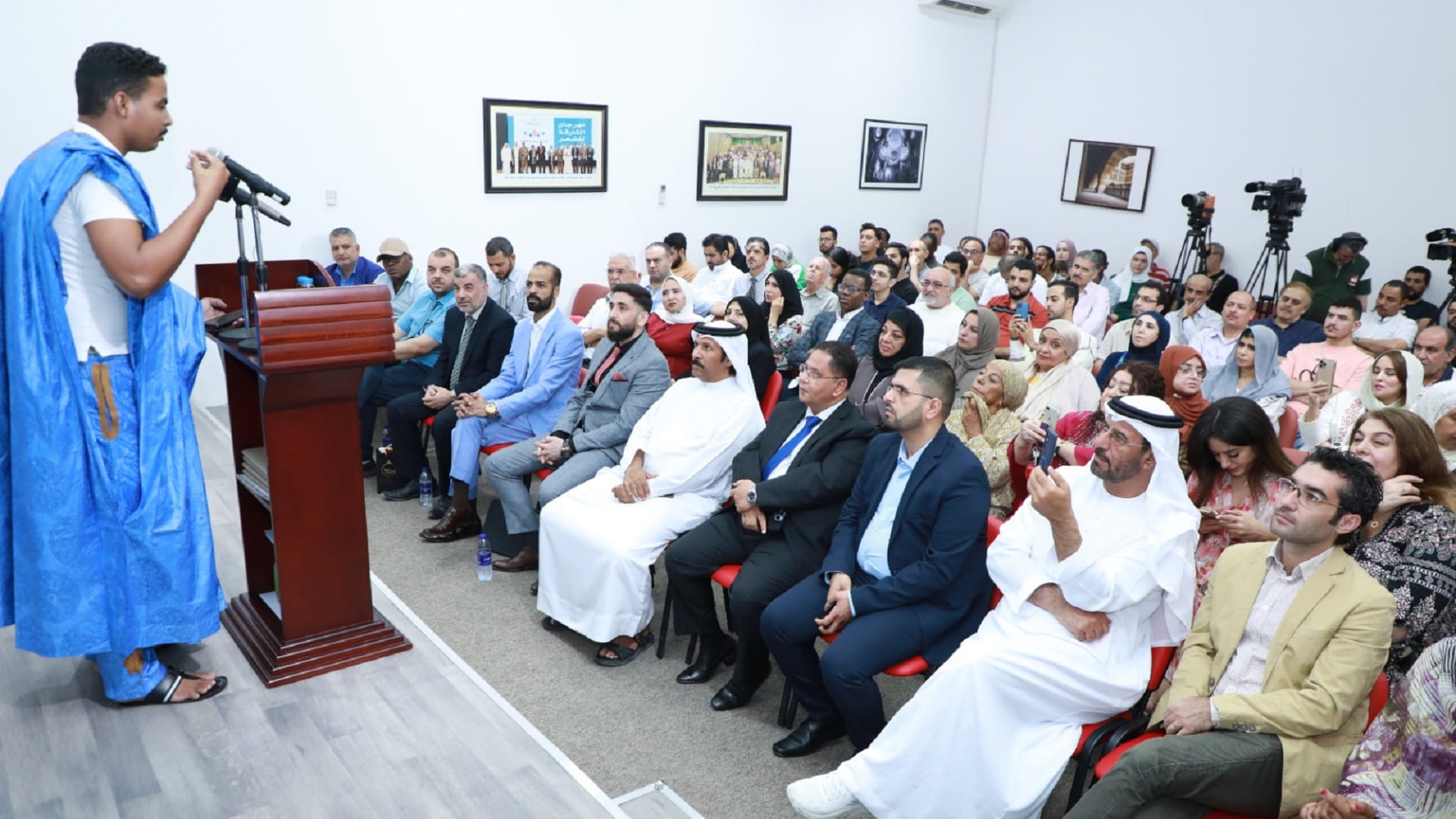 Image for the title: Poetic visions unveiled at Sharjah's House of Poetry 