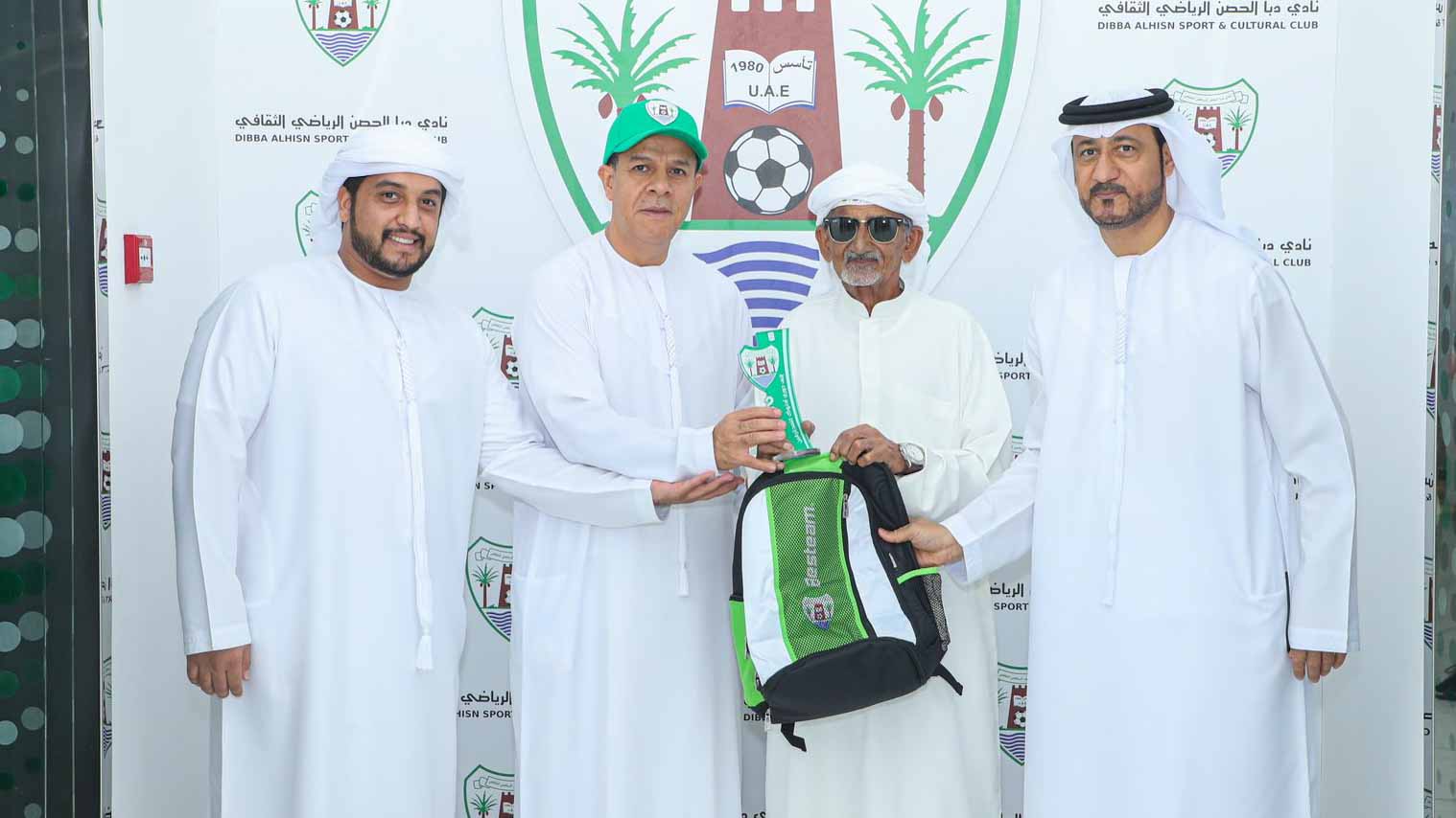 Image for the title: Dibba Al Hisn Club honours longtime fan for unwavering support 