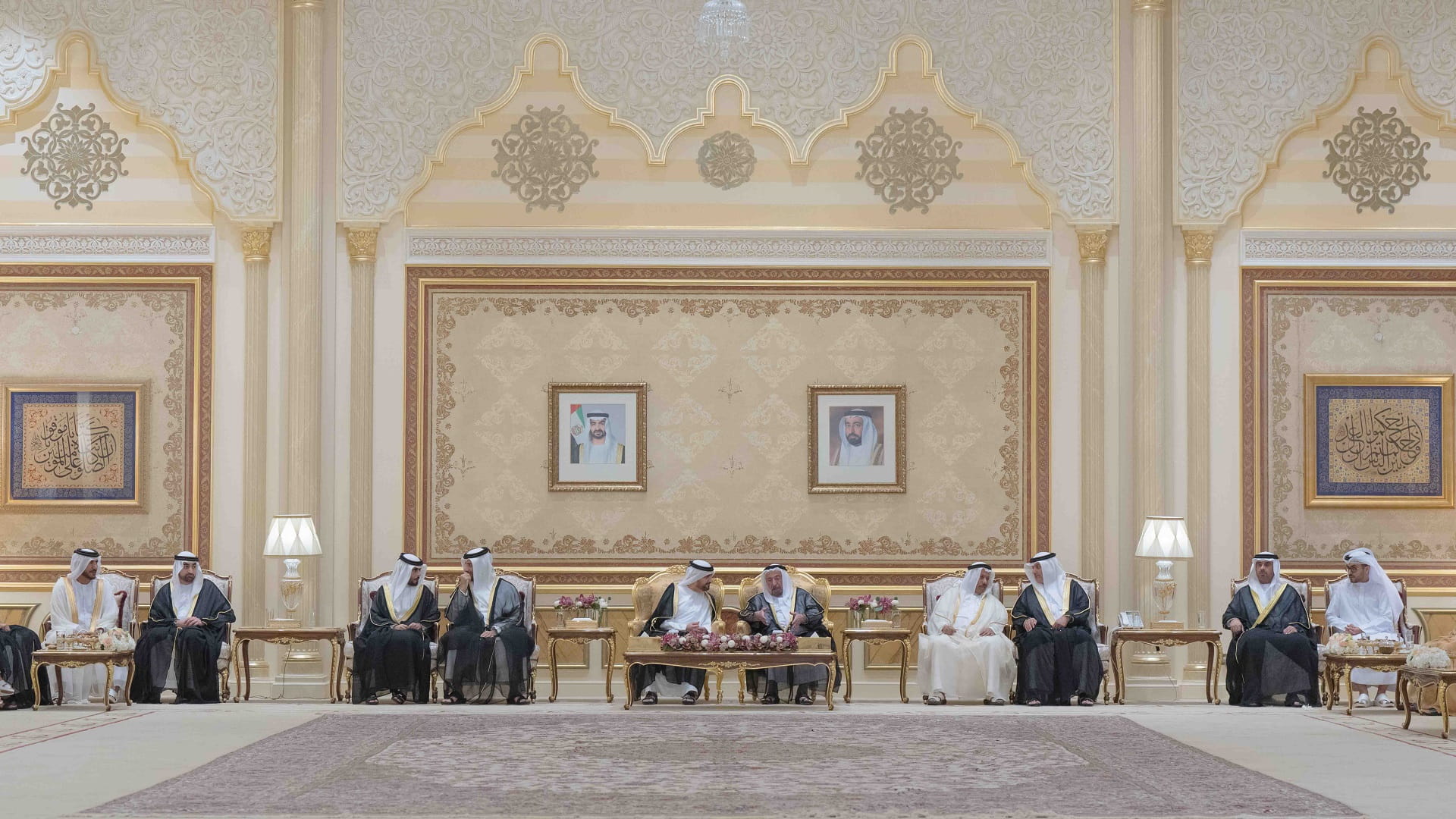 Image for the title: Sharjah Ruler continues to welcome Eid Al Adha well-wishers 