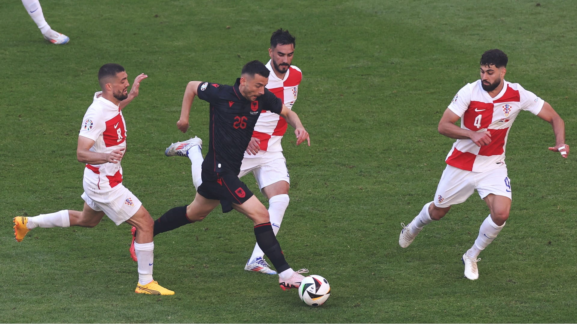 Image for the title: EURO 2024: Croatia 2-2 Albania 