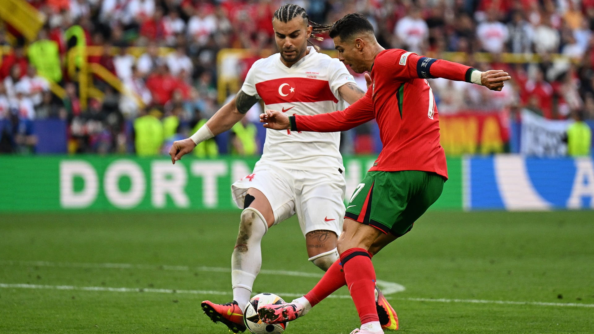 Image for the title: Euro 2024: Portugal Secures Round of 16 After 3-0 Win Over Türkiye 