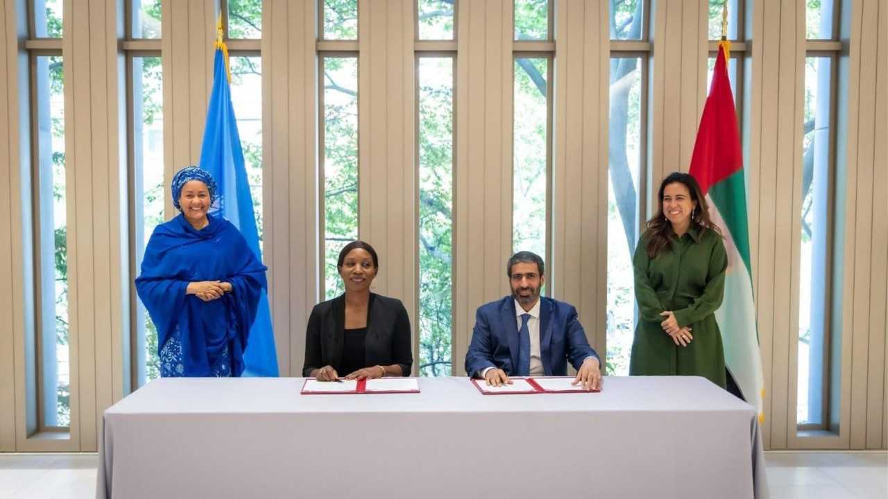 Image for the title: UAE contributes $5 million to UN OCHA for efforts in Sudan 