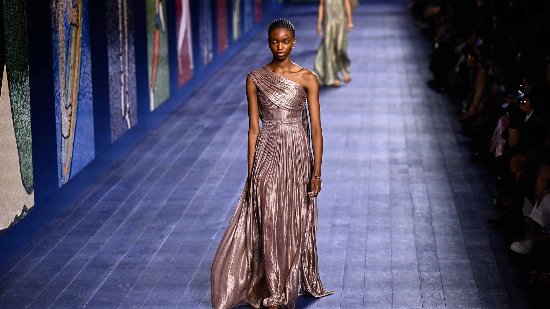 Image for the title: Dior sportswear, Van Herpen's living sculptures at Paris week 