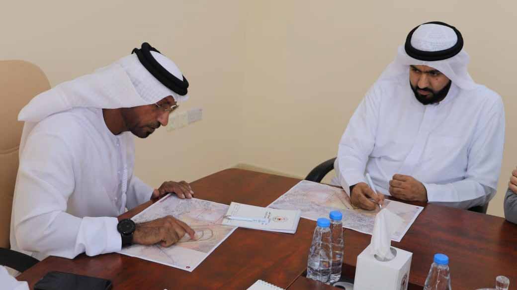 Image for the title: SDPW discusses constructions at Al Dhaid Camel Race Track 
