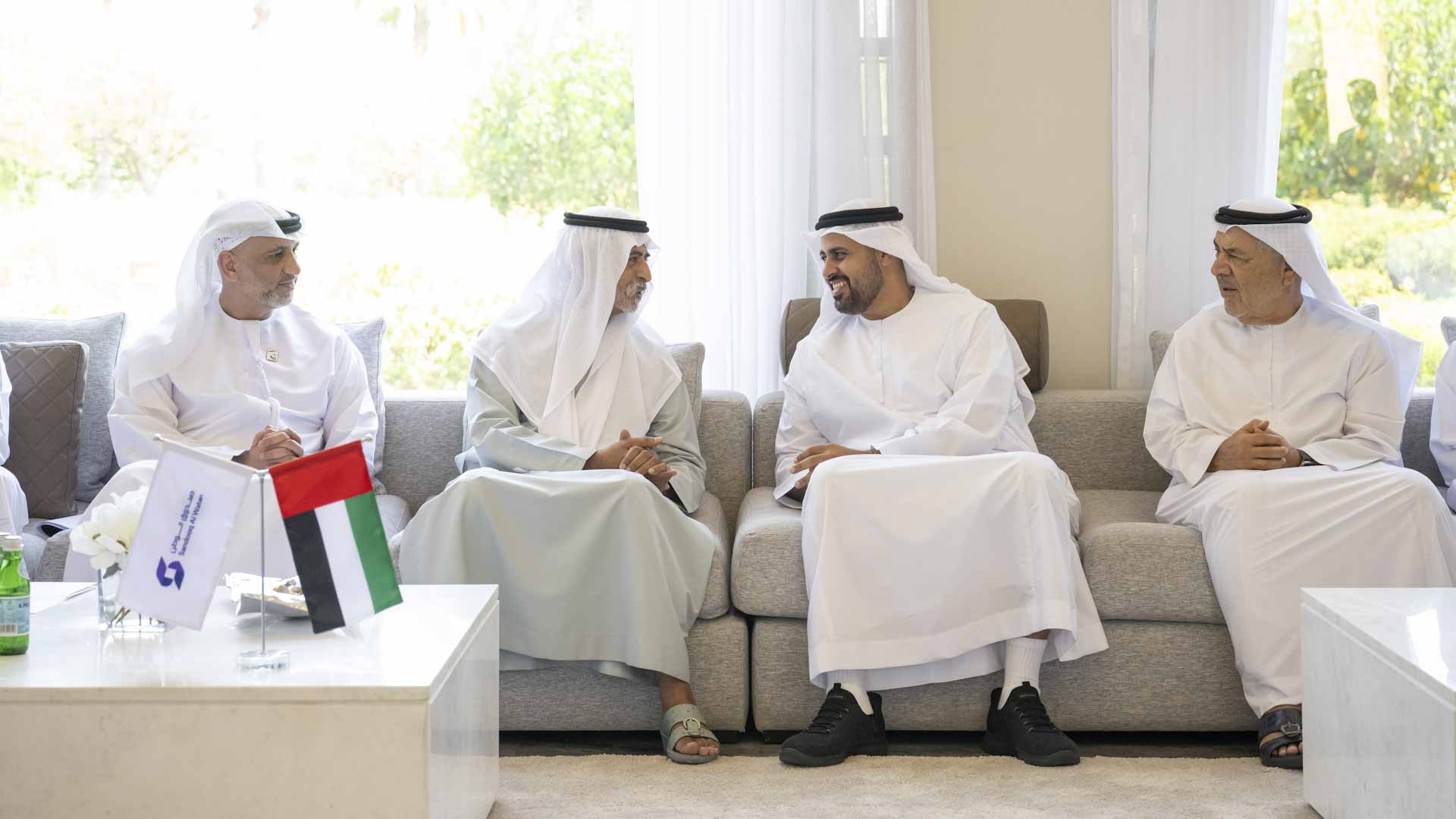 Image for the title: Theyab bin Mohamed attends announcement summer prog 