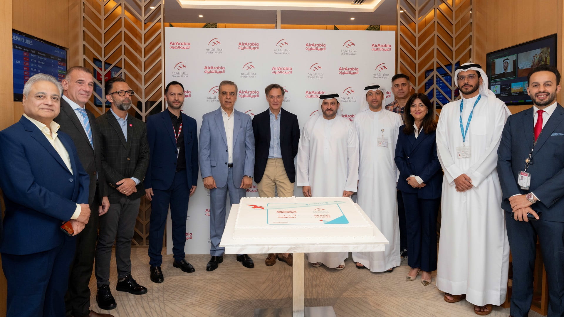 صورة بعنوان: مطار الشارقة والعربية للطيران يدشنان رحلات مباشرة إلى أثينا 