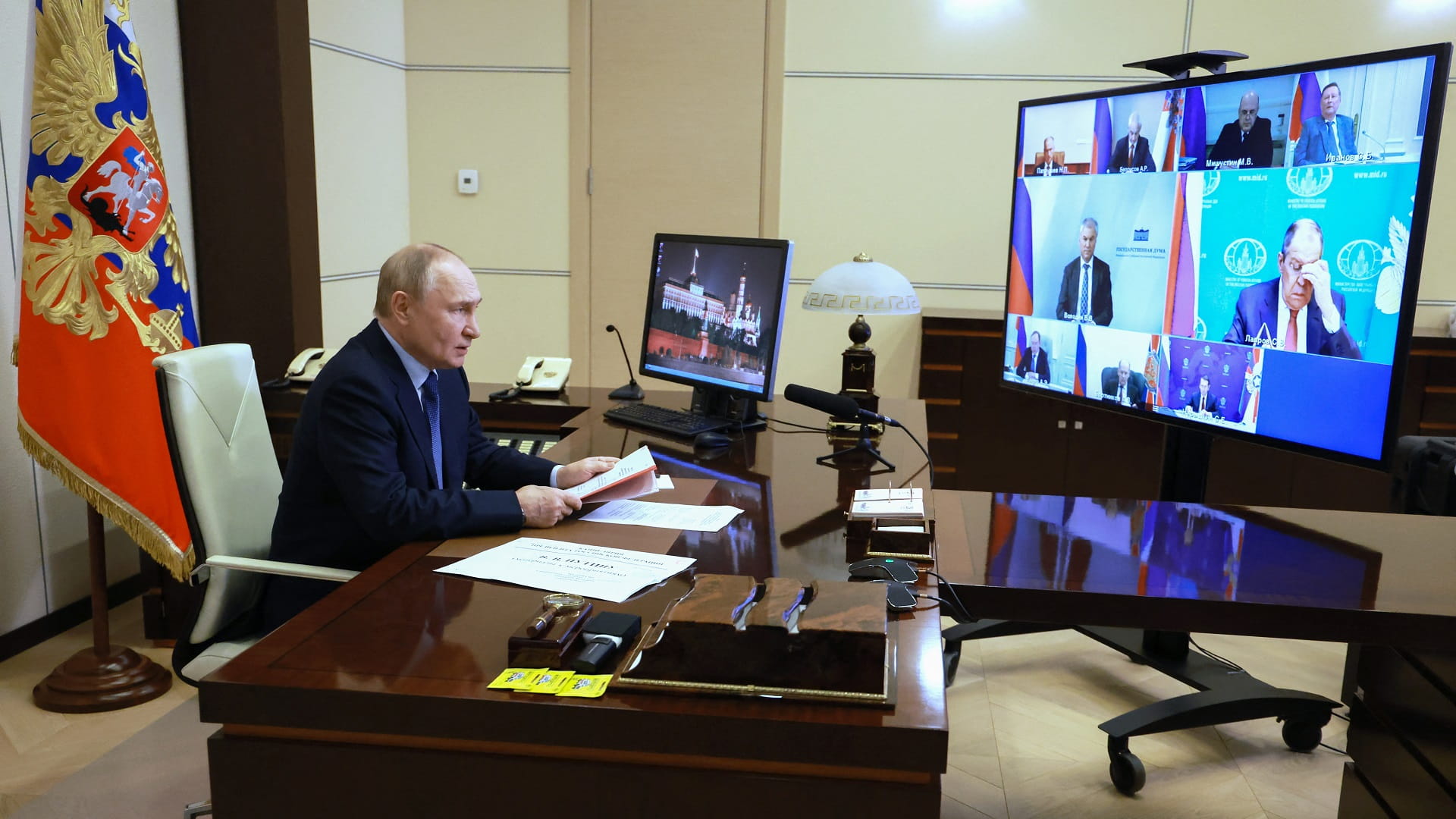 صورة بعنوان: الرئيس الروسي يدعو إلى إعادة إنتاج صواريخ كانت محظورة سابقاً 