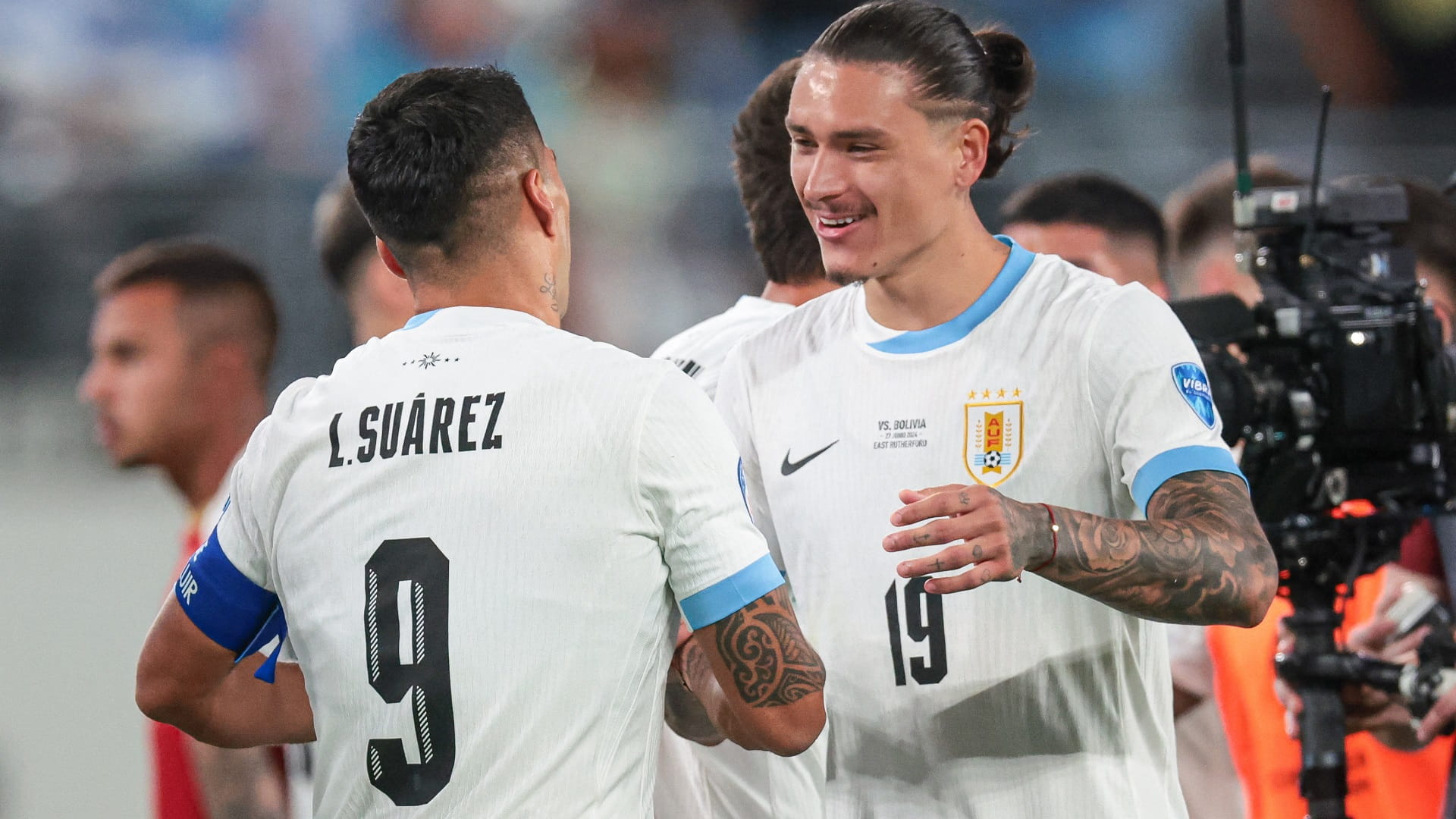 Image for the title: Uruguay put five past Bolivia to edge closer to Copa quarters 