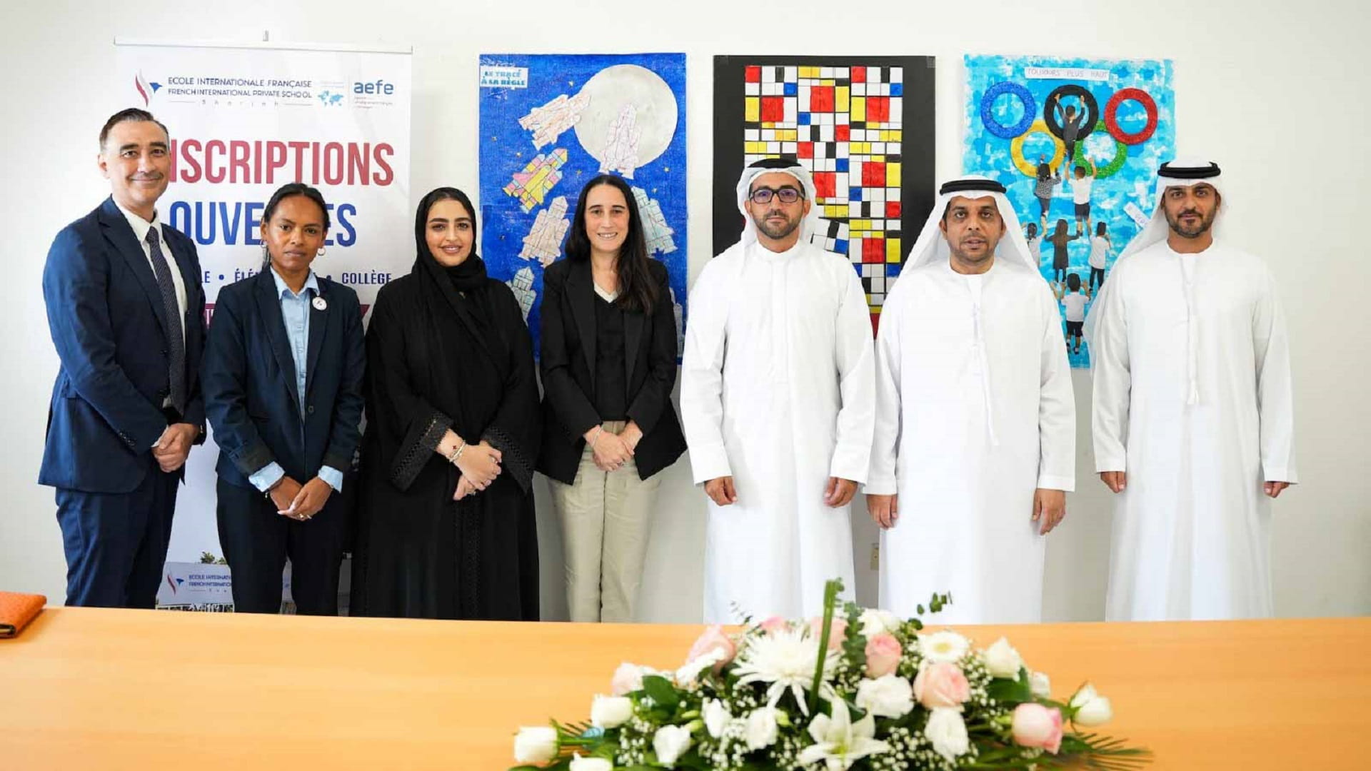 Image for the title: SAM explores school facilities and educational curriculum 