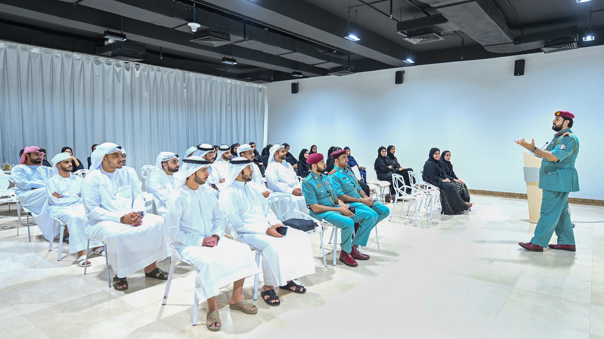 Image for the title: Community Police organises the “Security Sense” workshop 