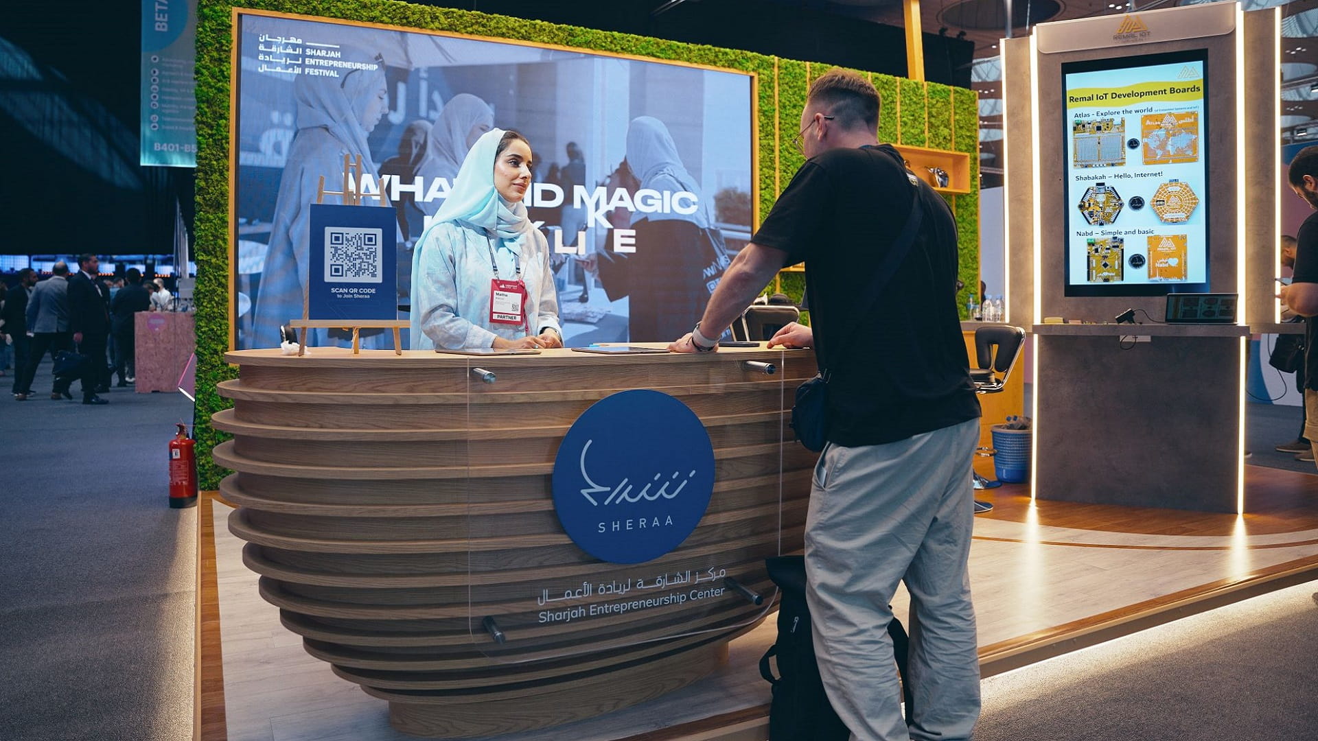 صورة بعنوان: "شراع" يشارك في فعاليات "قمة الويب قطر 2024" 