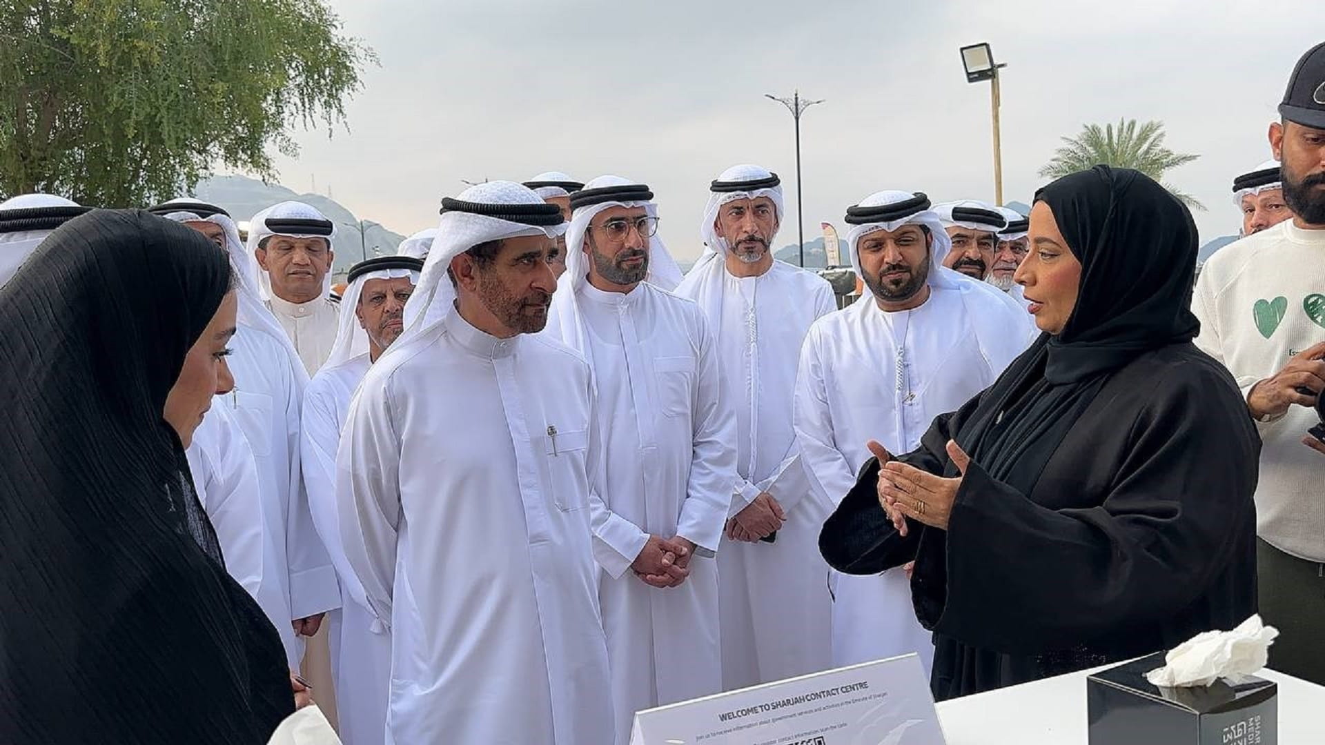 صورة بعنوان: مركز الشارقة للاتصال قناة تواصل جماهيرية في الأيام التراثية 