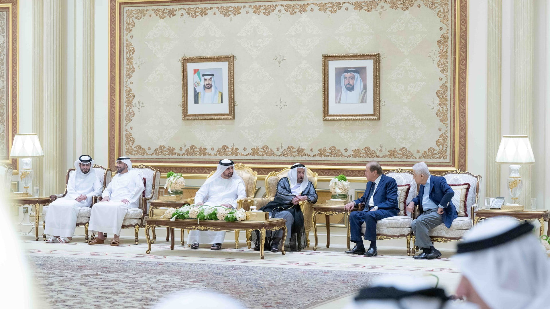 Image for the title: Sharjah Ruler continues to receive Ramadan well-wishers 