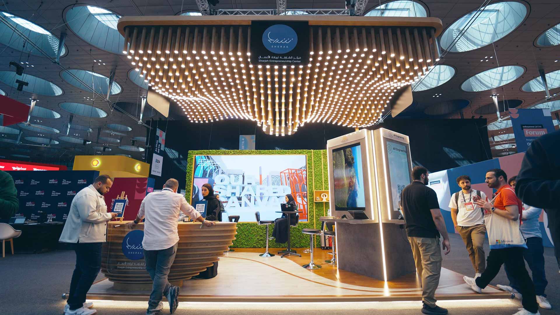 Image for the title: Sheraa partakes in WSQ highlighting Sharjah’s ecosystem 