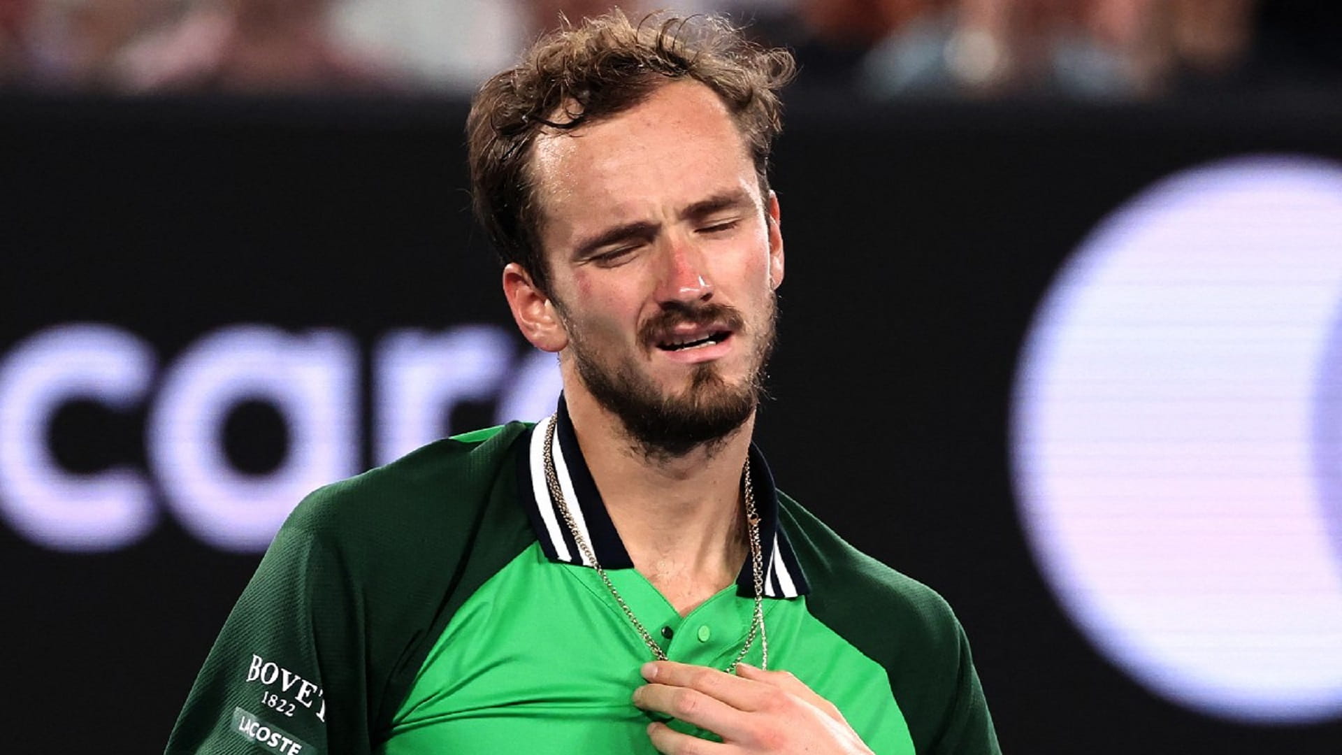 صورة بعنوان: الروسي ميدفيديف يبلغ المربع الذهبي في بطولة دبي للتنس 