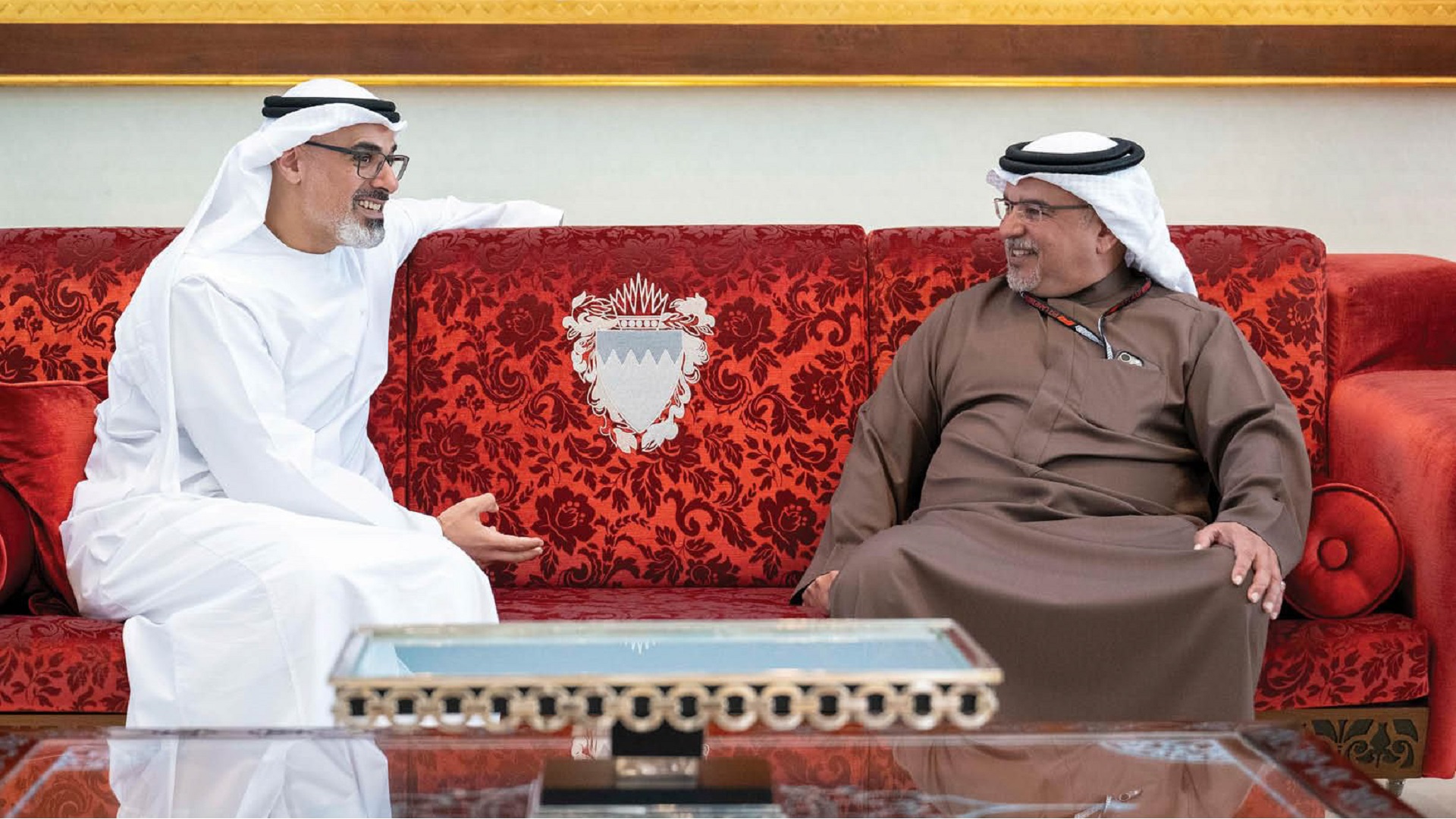 Image for the title: Khaled bin Mohamed, Bahraini CP discuss boosting bilateral ties 