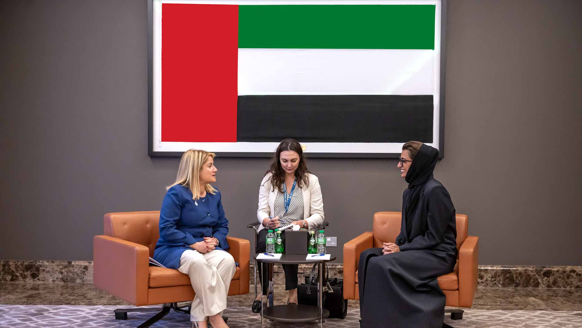 Image for the title: Al Kaabi meets with Italy’s Undersecretary of MOFA 