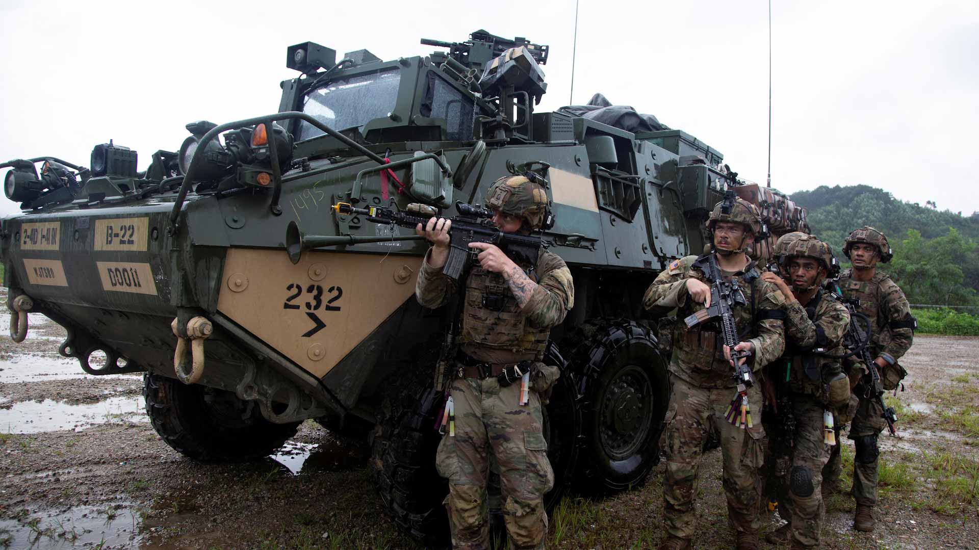 صورة بعنوان: بدرع الحرية.. سيؤول وواشنطن تجريان مناورات عسكرية لردع بيونغ يانغ 