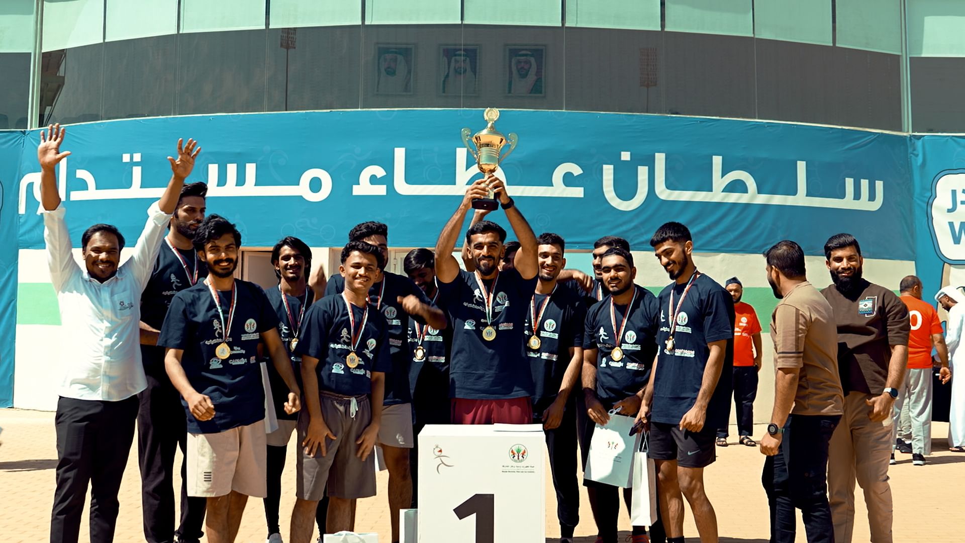 صورة بعنوان: ترويجاً لساعة الترشيد.. كهرباء الشارقة تنظم بطولة "عمال المنشآت 1" 