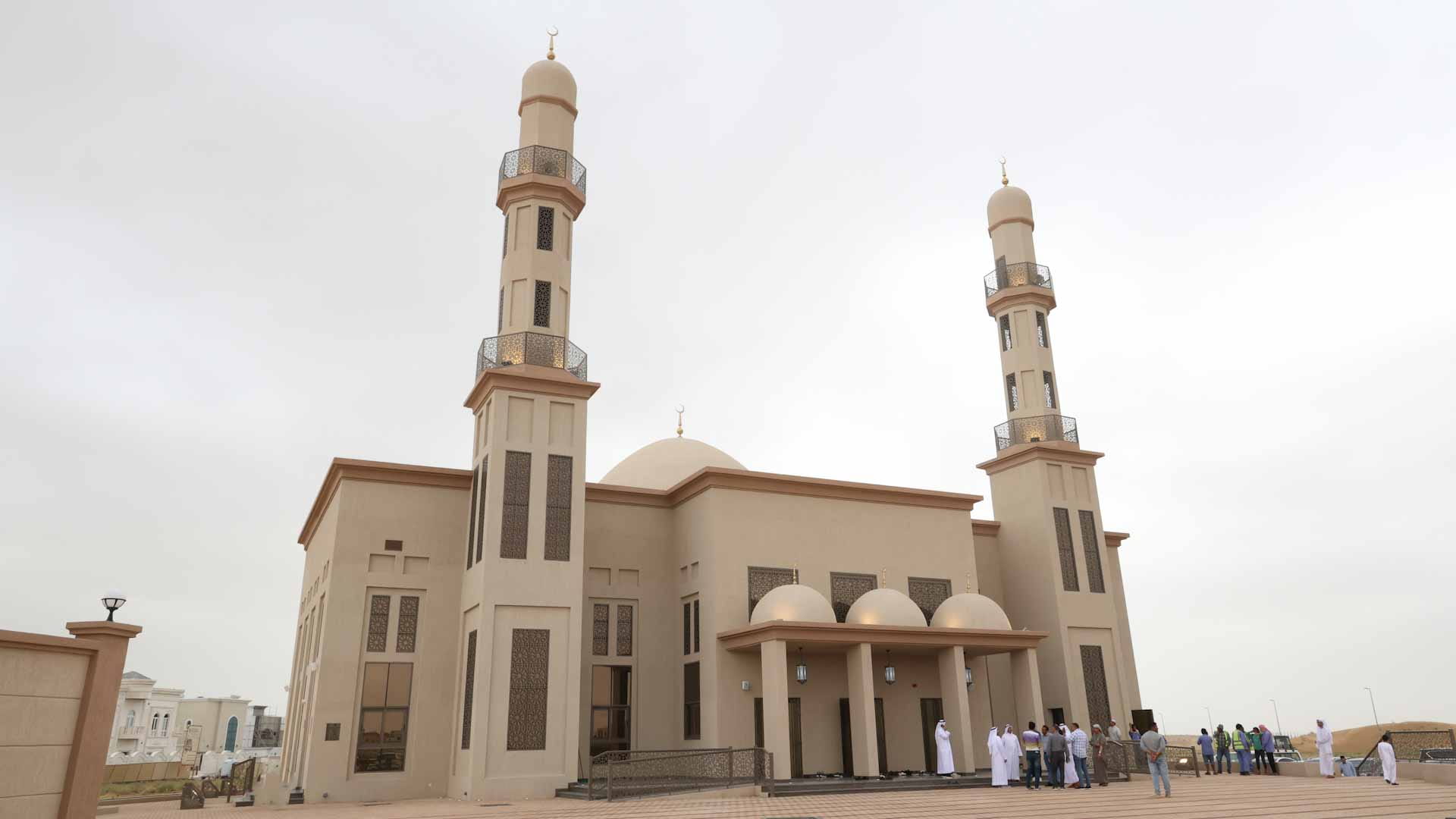 Image for the title: Sharjah Charity opens the “Kind Word” Mosque in Al Mawradah 2 
