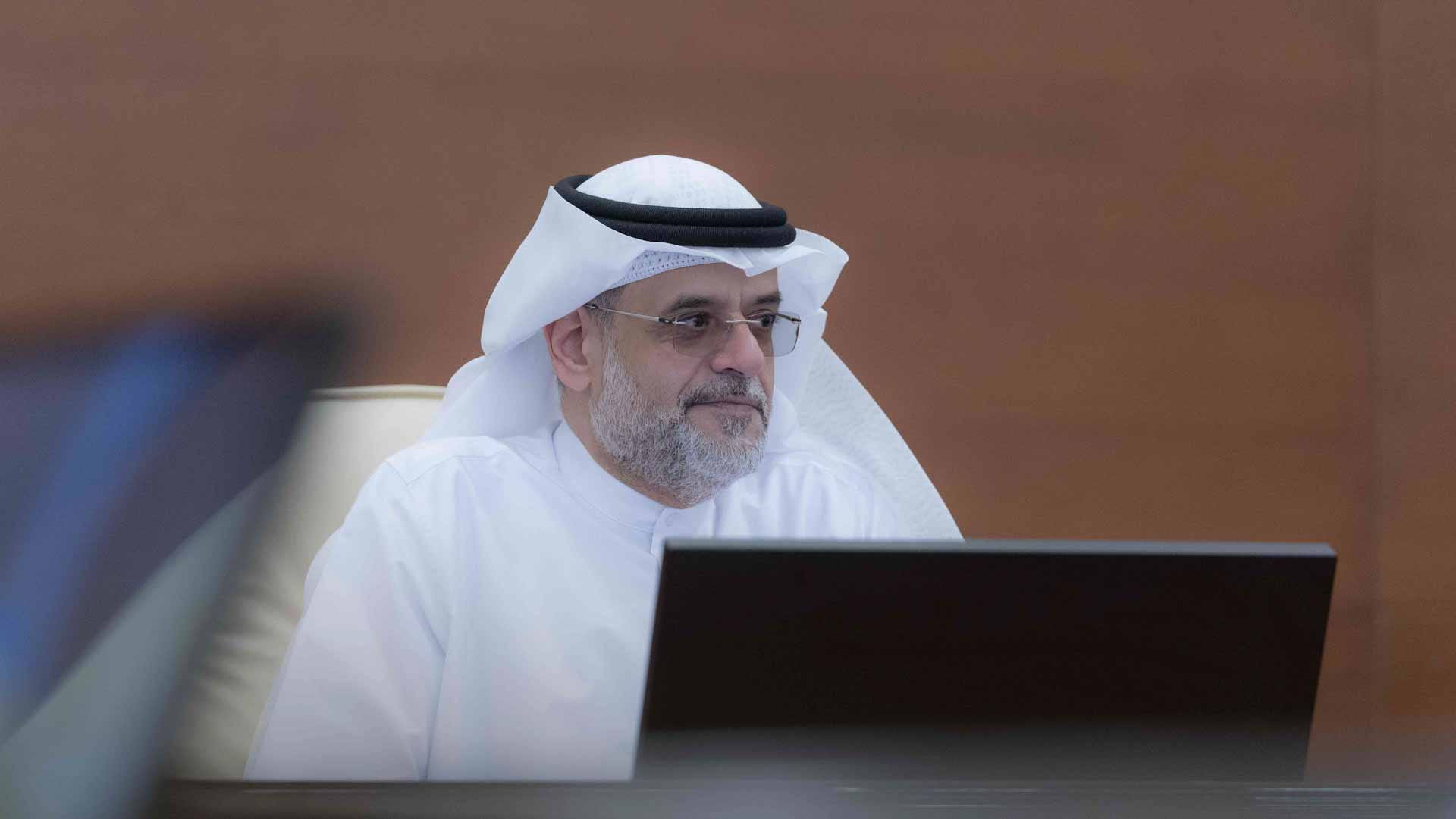 Image for the title: Sharjah Crown Prince chairs SPA Board meeting 