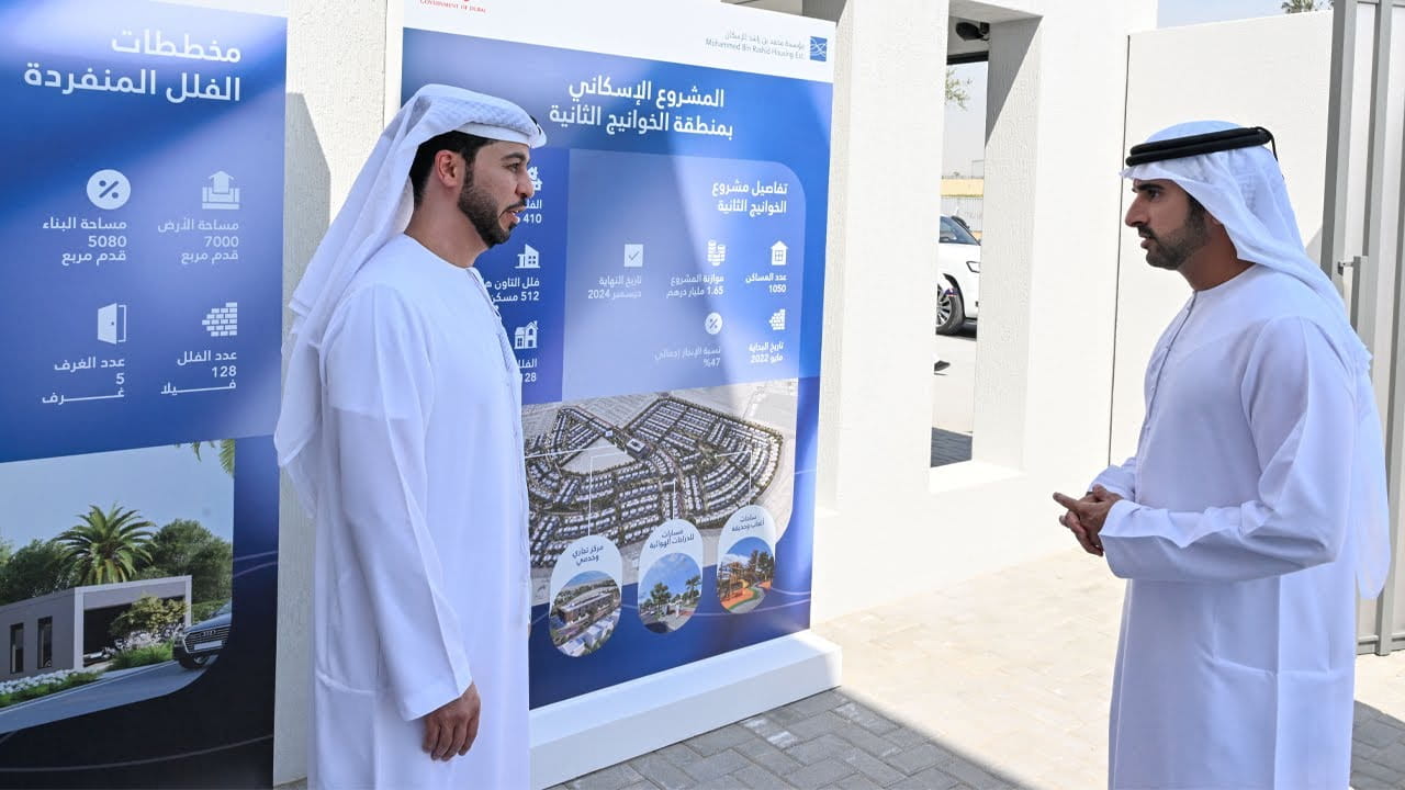 Image for the title: Dubai CP reviews housing project for citizens in Al Khawaneej 