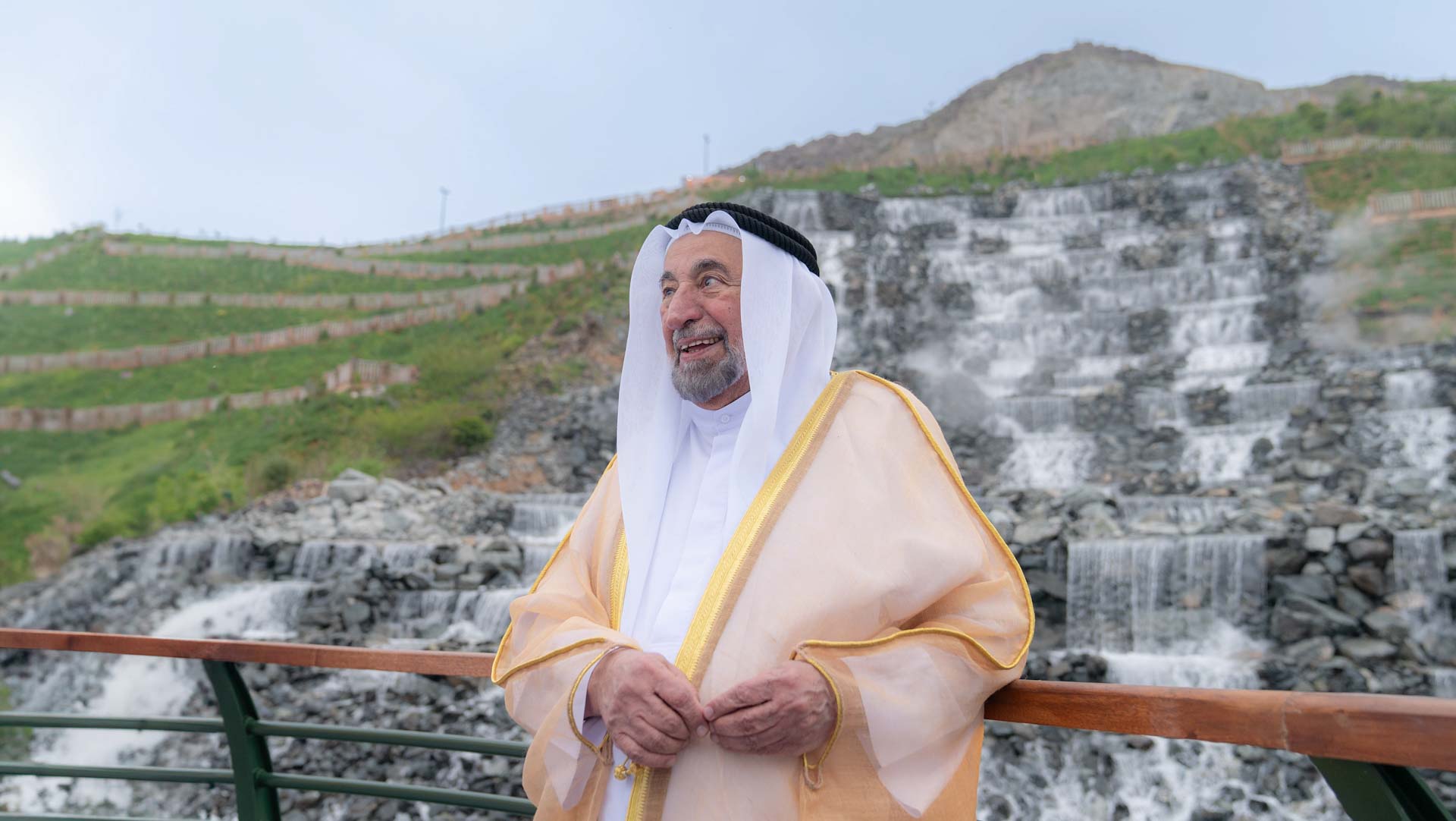 Image for the title: Sharjah Ruler inaugurates Hanging Gardens in Kalba 