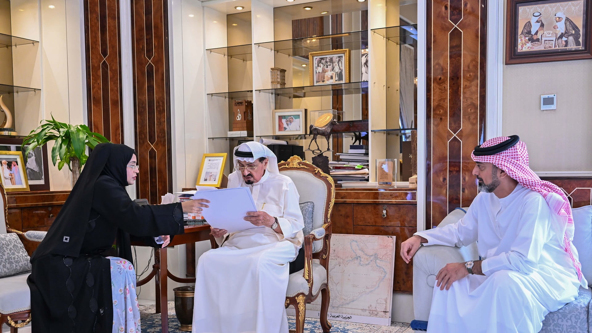 Image for the title: Ajman Ruler calls for greater community awareness of endowments 